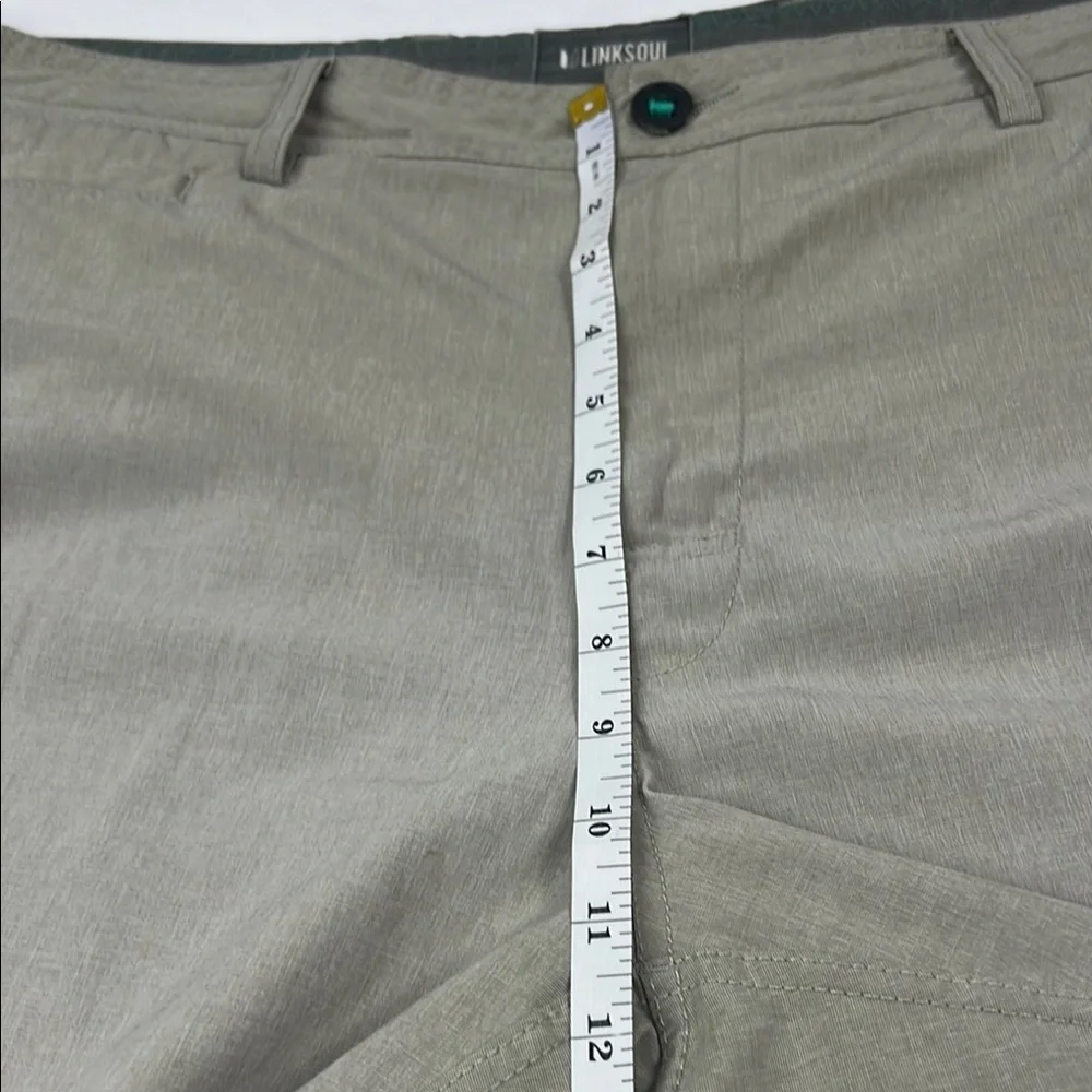 Linksoul Golf Tan Activewear Shorts with Tailored Fit Size‎ 38